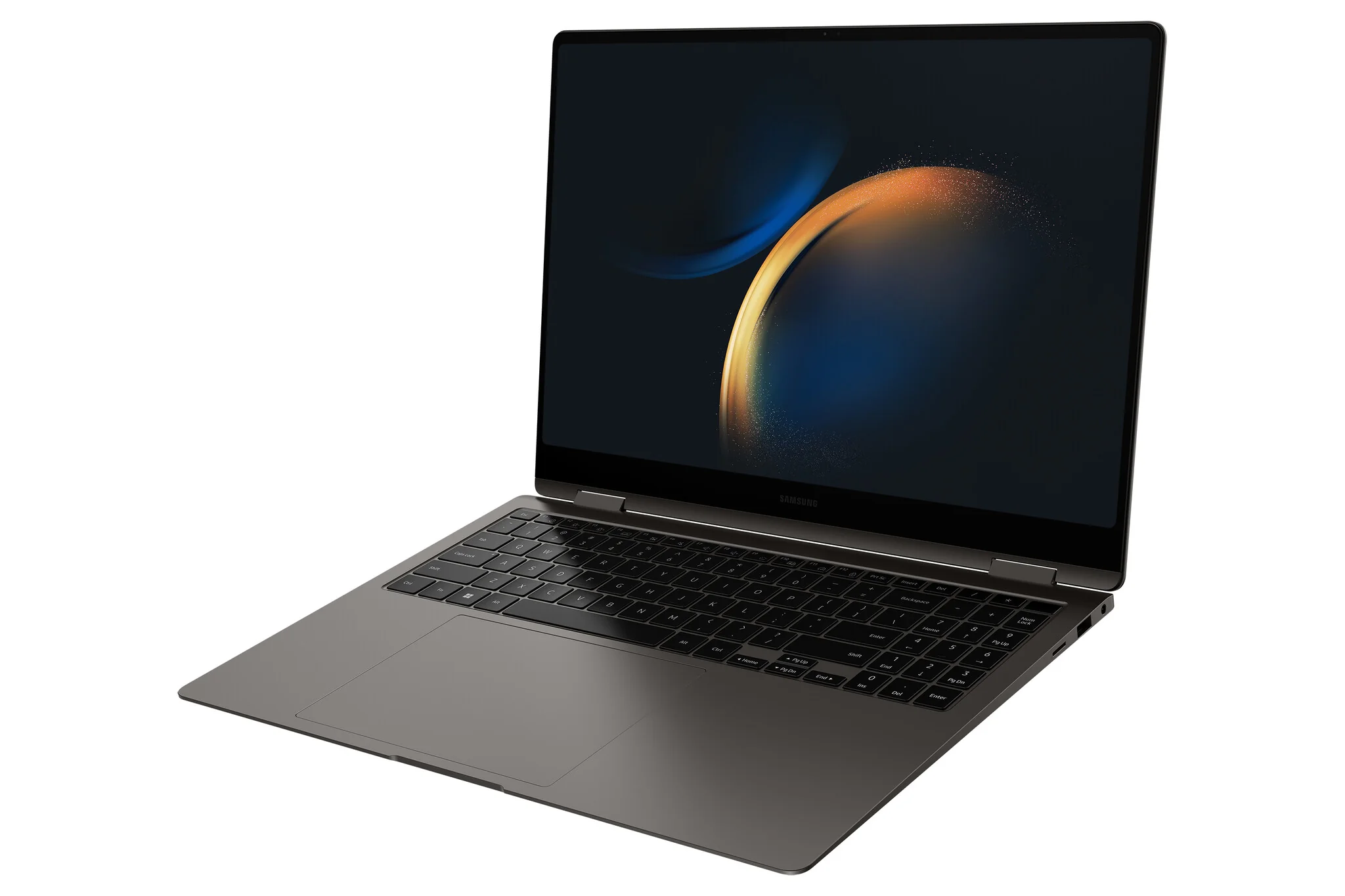 Samsung Galaxy Book3 Pro 360 Hybrid (2-in-1) - 40.6 cm (16") - Touchscreen - Intel® Core™ i7-1360P - 16 GB LPDDR5-SDRAM - 1 TB SSD - Wi-Fi 6E - Windows 11 Home - Graphite - Image 15