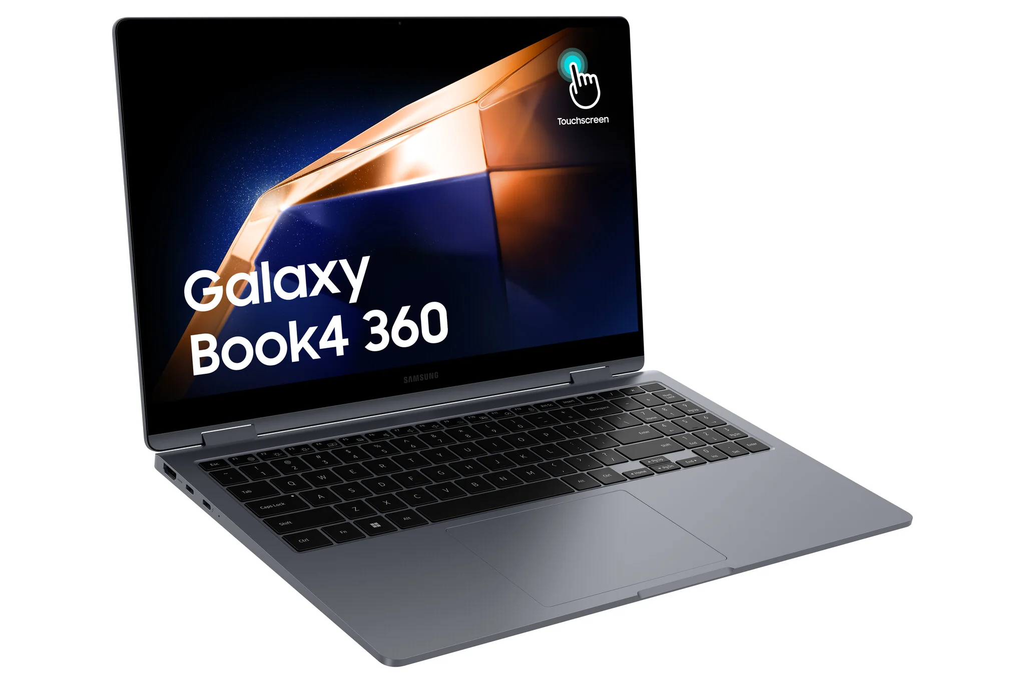 Samsung Galaxy Book4 360 Hybrid (2-in-1) - 39.6 cm (15.6") - Touchscreen - Intel Core 5 120U - 16 GB LPDDR5x-SDRAM - 256 GB SSD - Wi-Fi 6E - Windows 11 Pro - Grey - Image 8