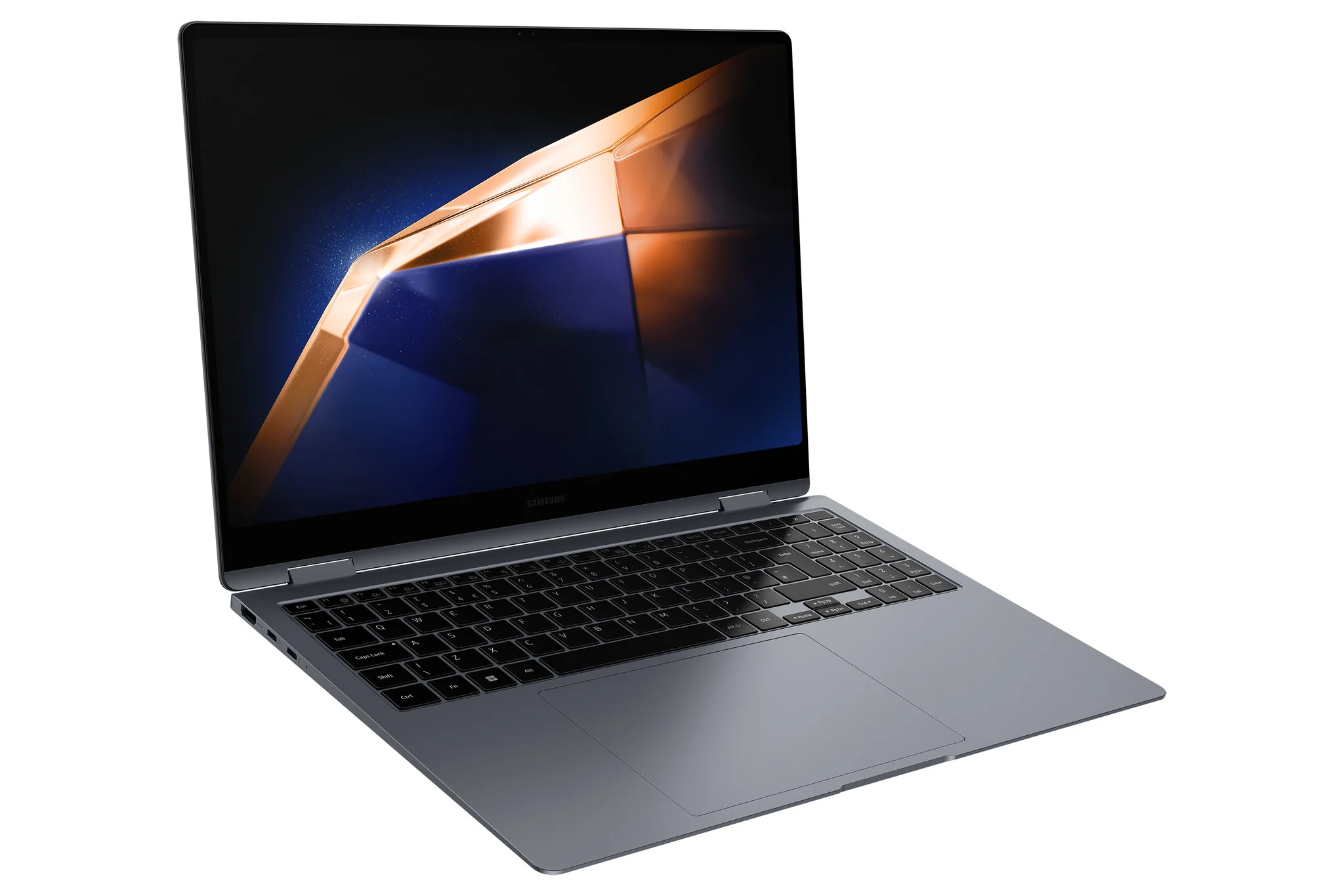 Samsung Galaxy Book4 Pro 360 Hybrid (2-in-1) - 40.6 cm (16") - Touchscreen - Intel® Core™ Ultra 7 155H - 16 GB LPDDR5x-SDRAM - 512 GB SSD - Wi-Fi 6E - Windows 11 Home - Grey - Image 2