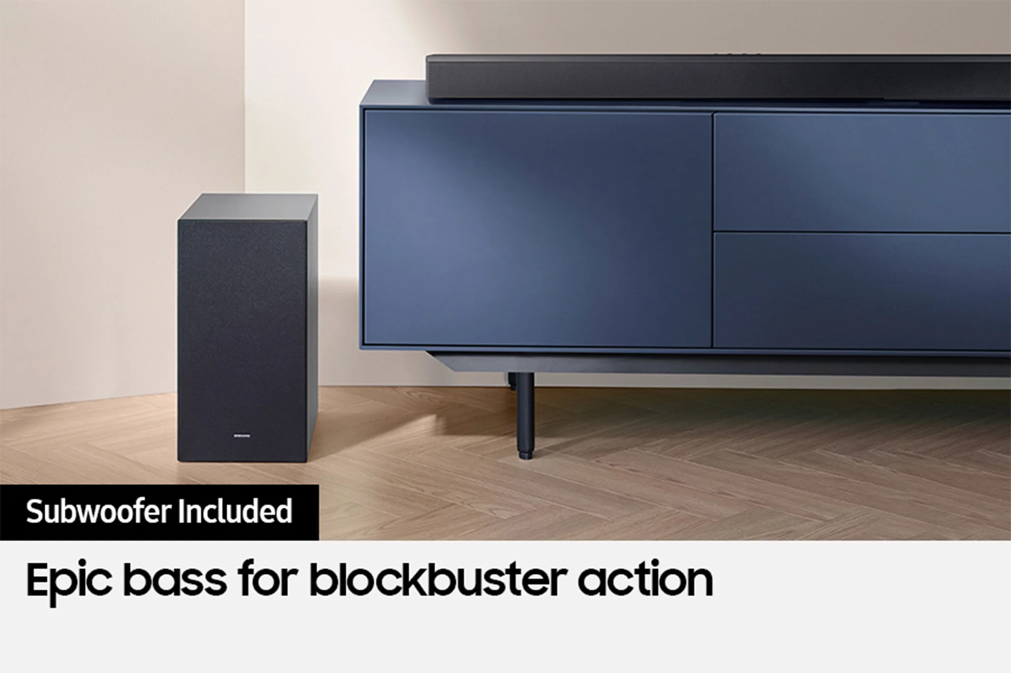 Samsung HW-Q600C - Bluetooth Cinematic Soundbar with Dolby Atmos, DTS:X & Wireless Subwoofer in Black - Image 11