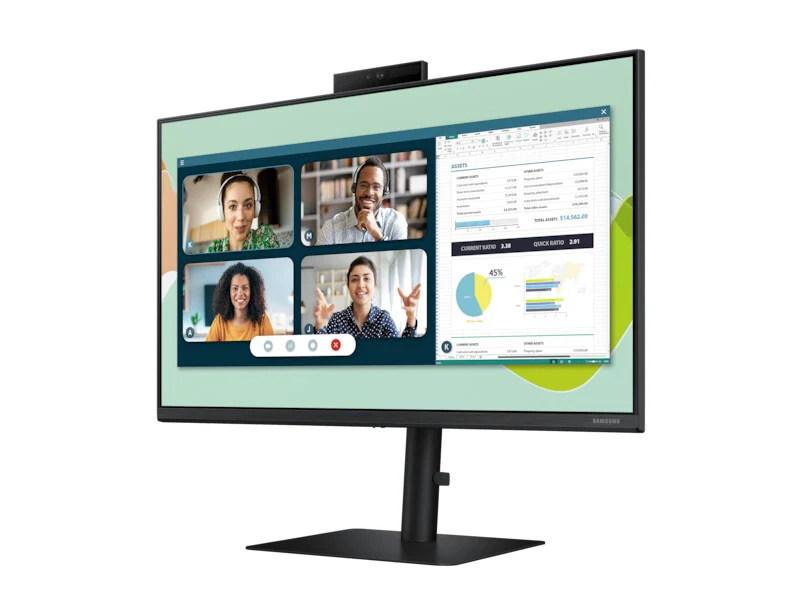 Samsung LS24A400VEU computer monitor 61 cm (24") 1920 x 1080 pixels Full HD LED Black - Image 5