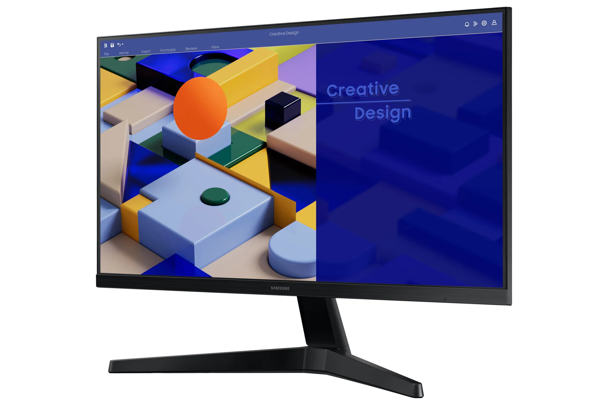 Samsung LS24C310EAUXXU - 61 cm (24") - 1920 x 1080 pixels Full HD LED Monitor - Image 3