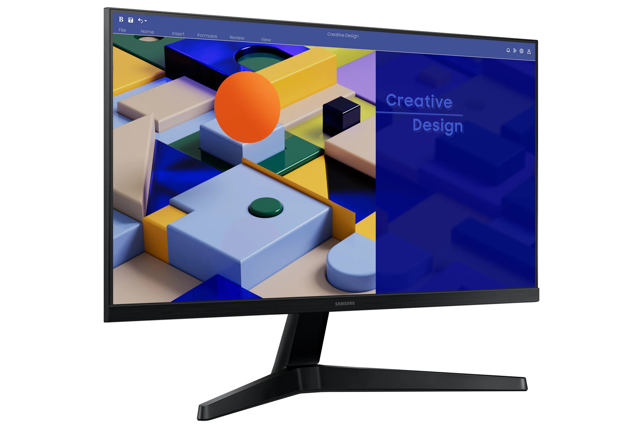 Samsung LS24C314EAU computer monitor 61 cm (24") 1920 x 1080 pixels Full HD LED Black - Image 2