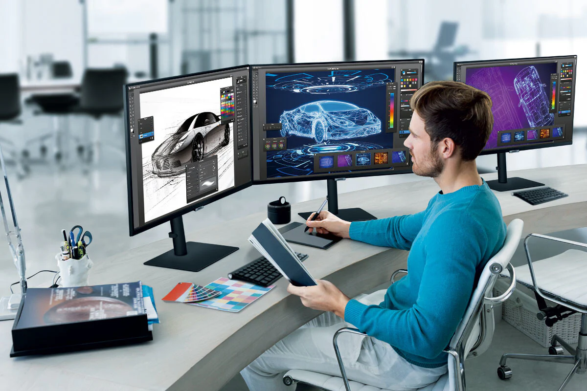 Samsung LS27B800PXU computer monitor 68.6 cm (27") 3840 x 2160 pixels 4K Ultra HD LCD Black - Image 6