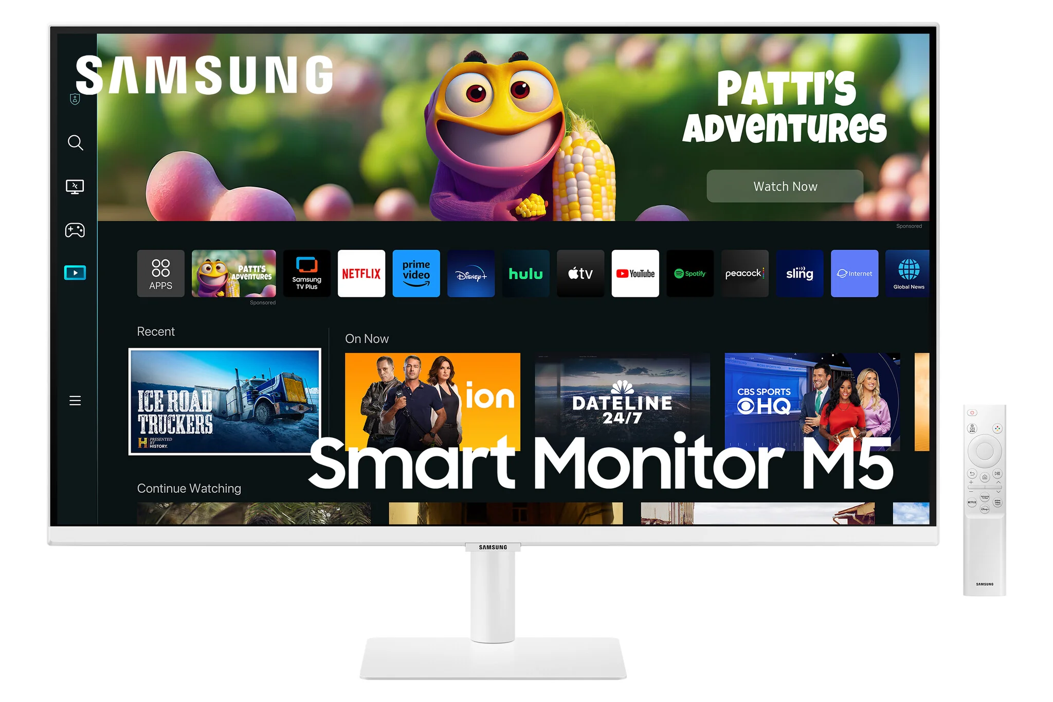 Samsung Smart Monitor M5 - 68.6 cm (27") - 1920 x 1080 pixels Full HD LED Monitor
