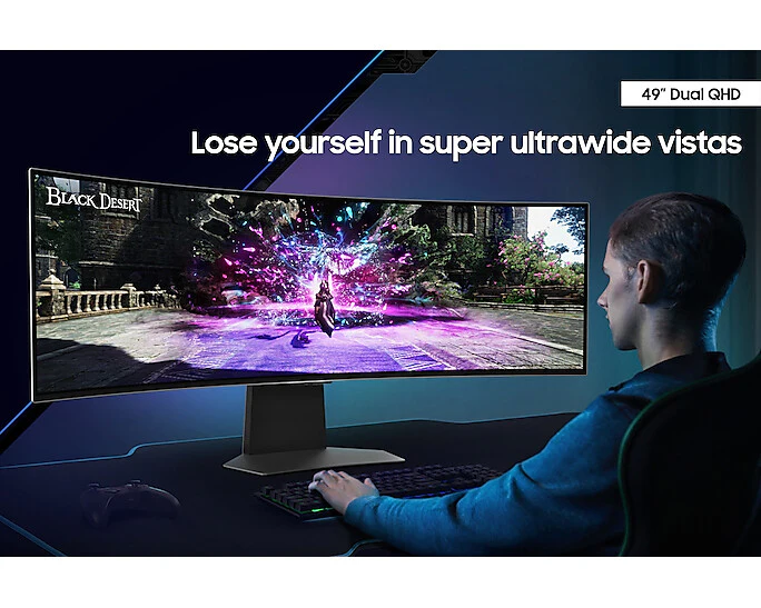 Samsung Odyssey OLED G9 - 124.5 cm (49") - 5120 x 1440 pixels DQHD OLED Monitor - Image 21