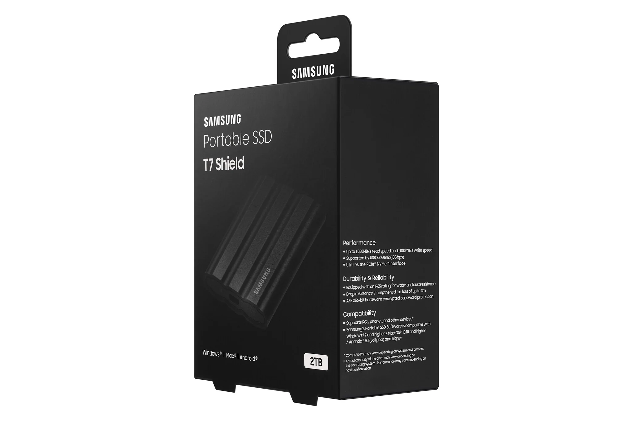 Samsung Portable SSD T7 Shield in Black - 2 TB - Image 10