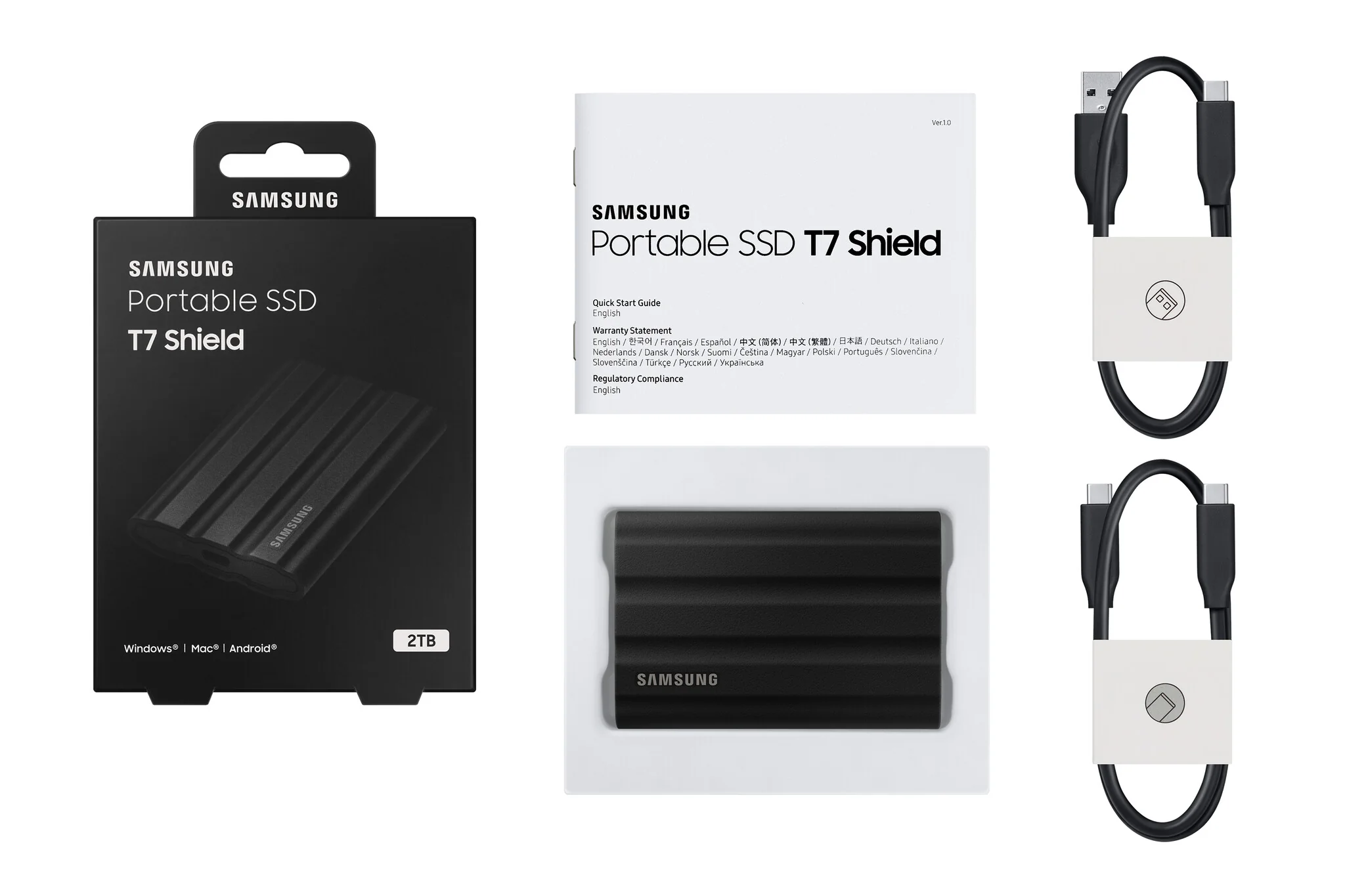 Samsung Portable SSD T7 Shield in Black - 2 TB - Image 11