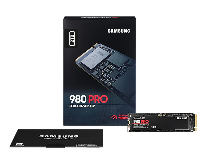 Samsung 980 PRO - PCI Express 4.0 V-NAND MLC NVMe M.2 SSD - 2 TB - Image 2