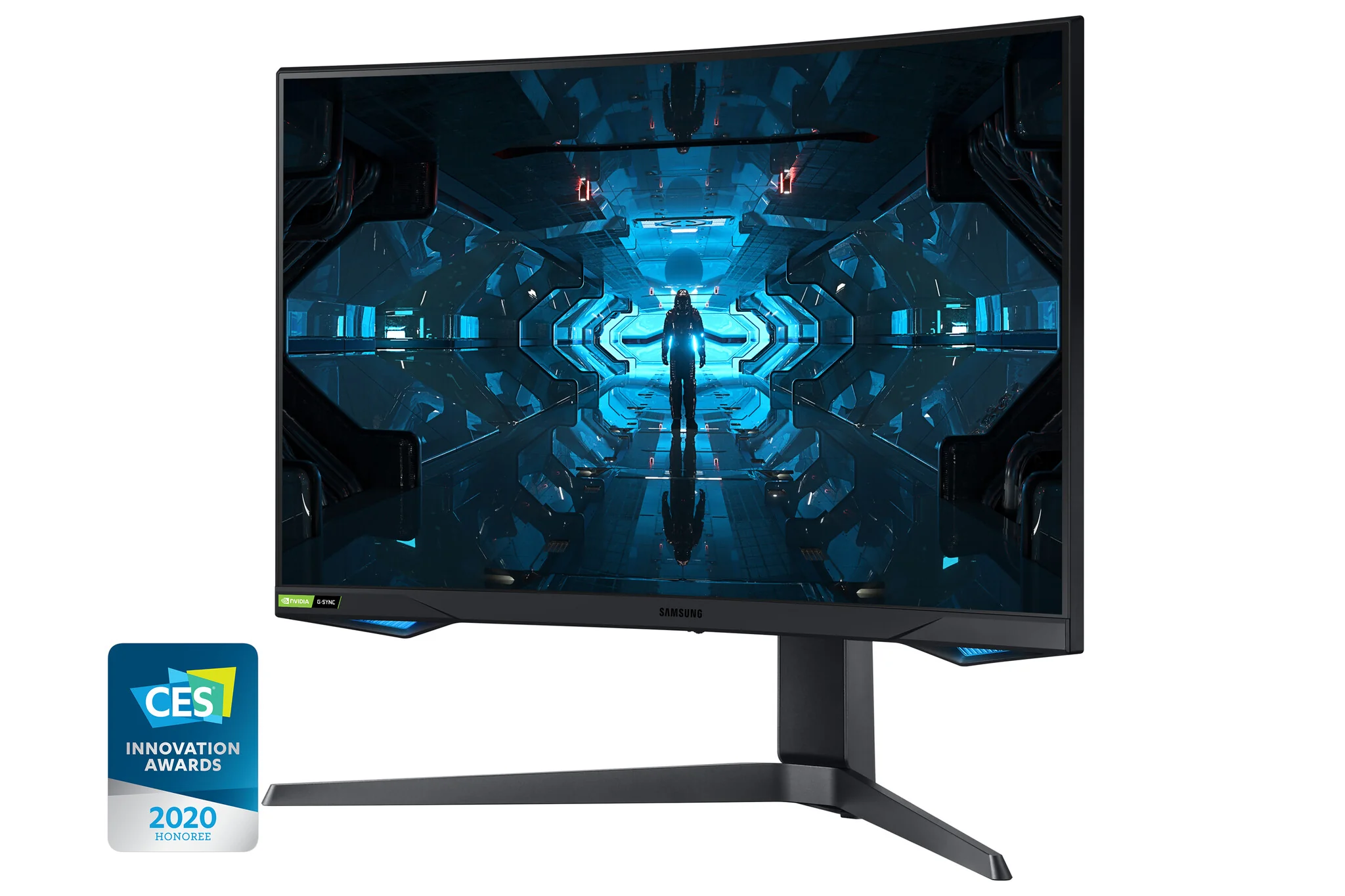 Samsung Odyssey C27G75TQSP computer monitor 68.6 cm (27") 2560 x 1440 pixels Wide Quad HD QLED Black - Image 4
