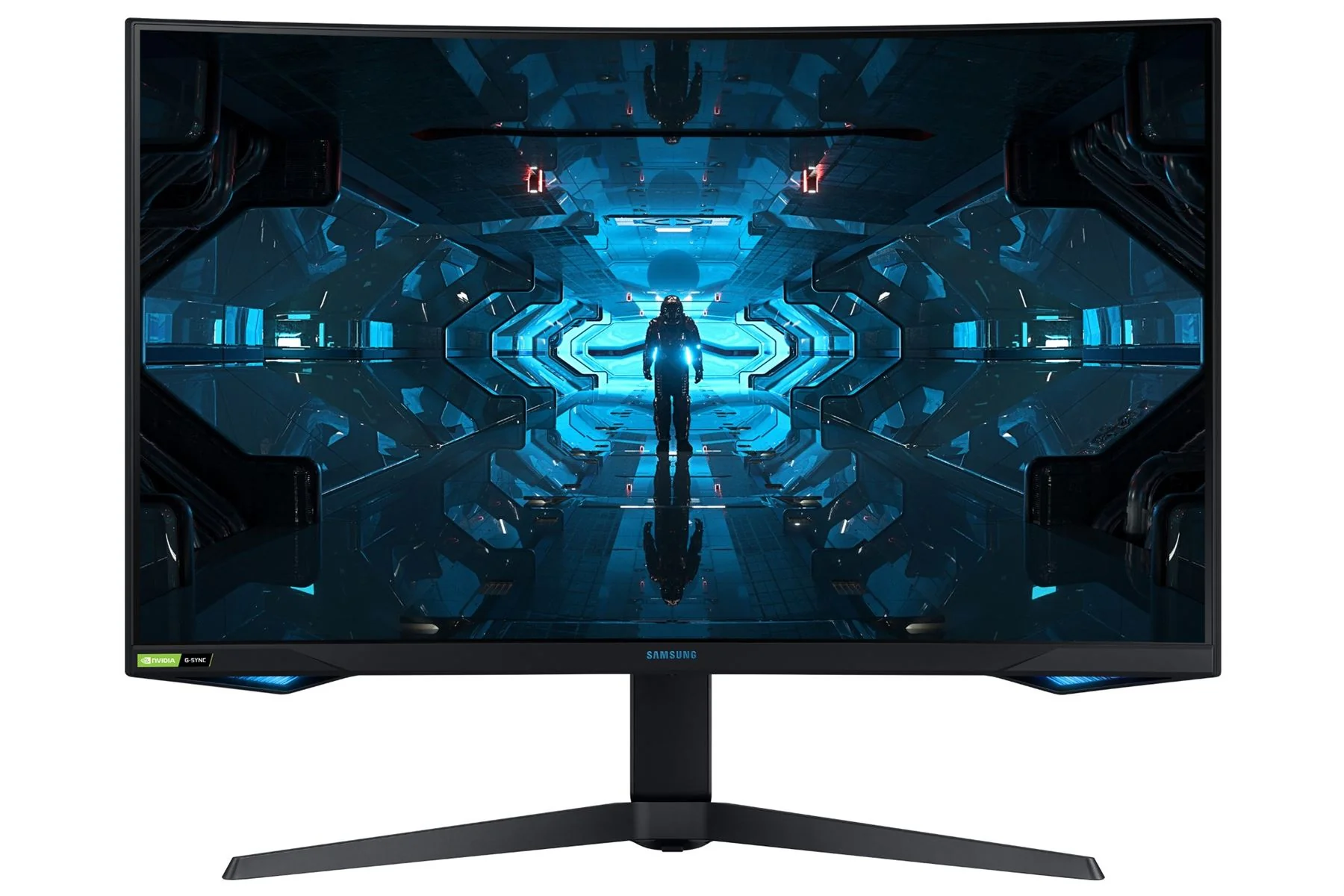 Samsung Odyssey C32G75TQS 80 cm (31.5") 2560 x 1440 pixels OLED Black Monitor