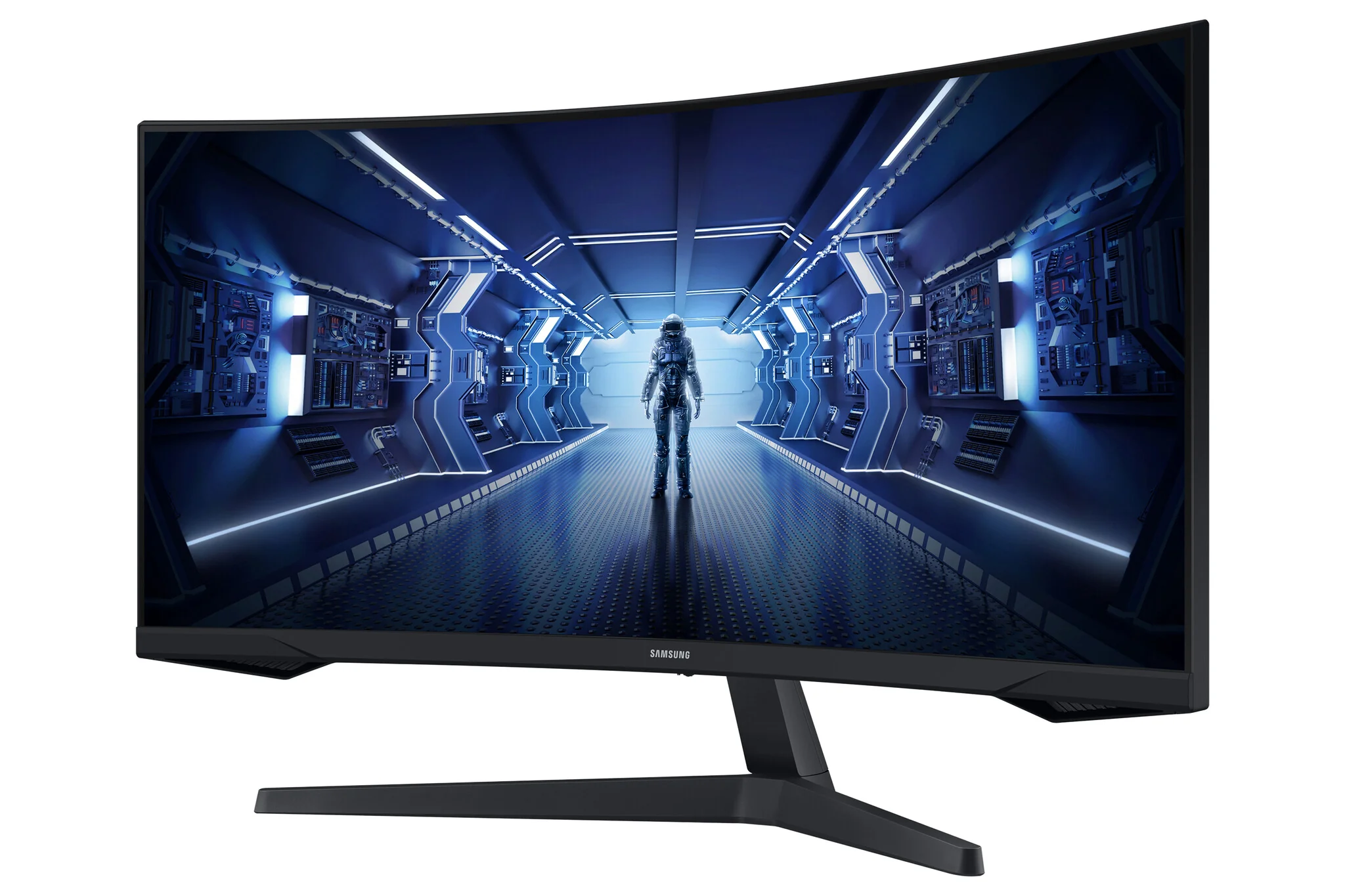 Samsung Odyssey LC34G55TWWPXXU computer monitor 86.4 cm (34") 3440 x 1440 pixels UltraWide Quad HD LED - Image 3