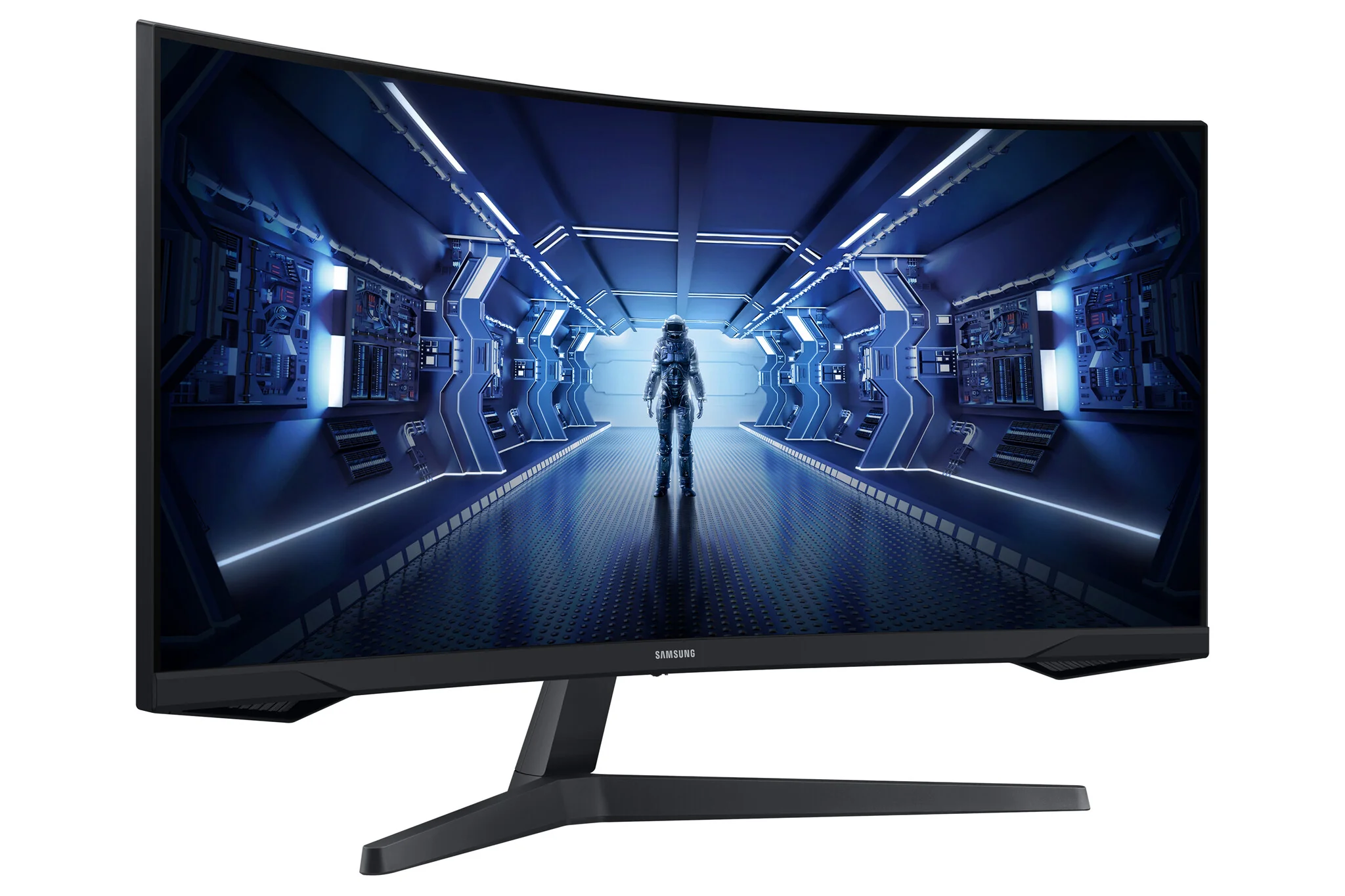 Samsung Odyssey LC34G55TWWPXXU computer monitor 86.4 cm (34") 3440 x 1440 pixels UltraWide Quad HD LED - Image 4