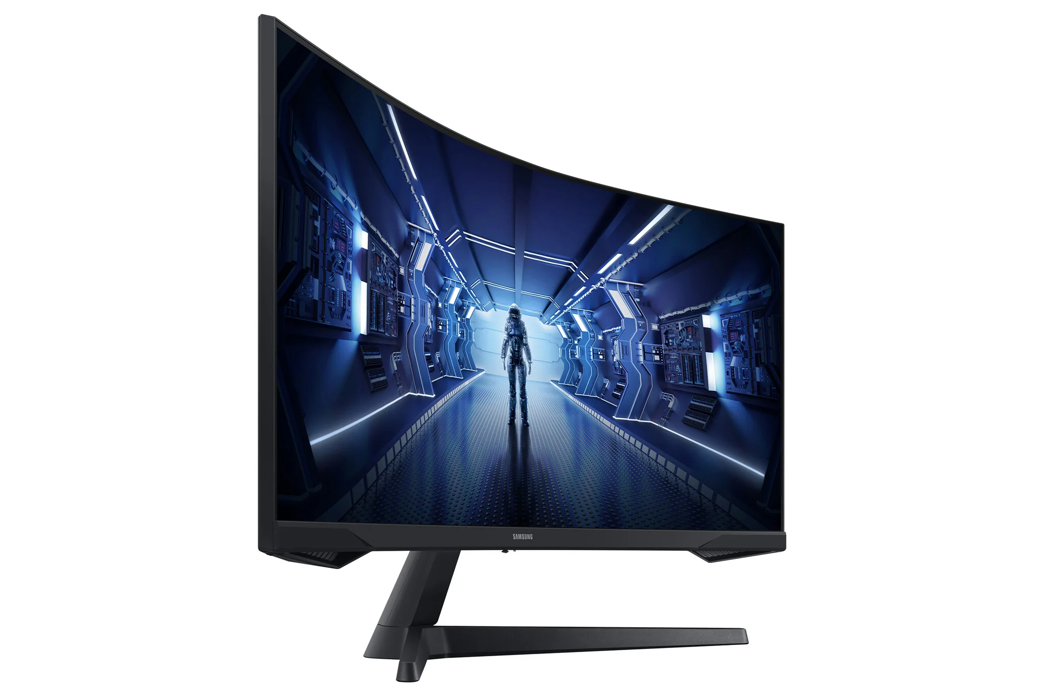 Samsung Odyssey LC34G55TWWPXXU computer monitor 86.4 cm (34") 3440 x 1440 pixels UltraWide Quad HD LED - Image 7
