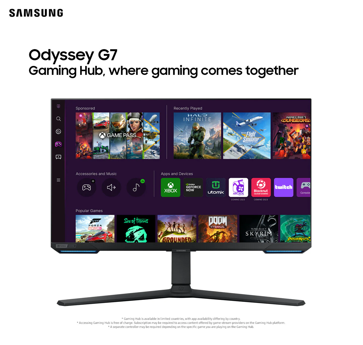 Samsung Odyssey LS32BG700EU computer monitor 81.3 cm (32") 3840 x 2160 pixels 4K Ultra HD LED Black - Image 27