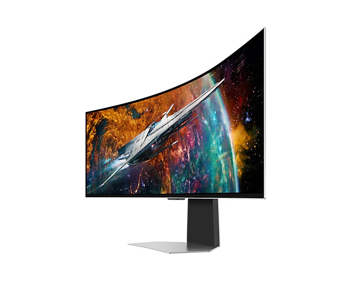 Samsung Odyssey LS49CG950SUXDU computer monitor 124.5 cm (49") 5120 x 1440 pixels Dual QHD OLED Silver - Image 6