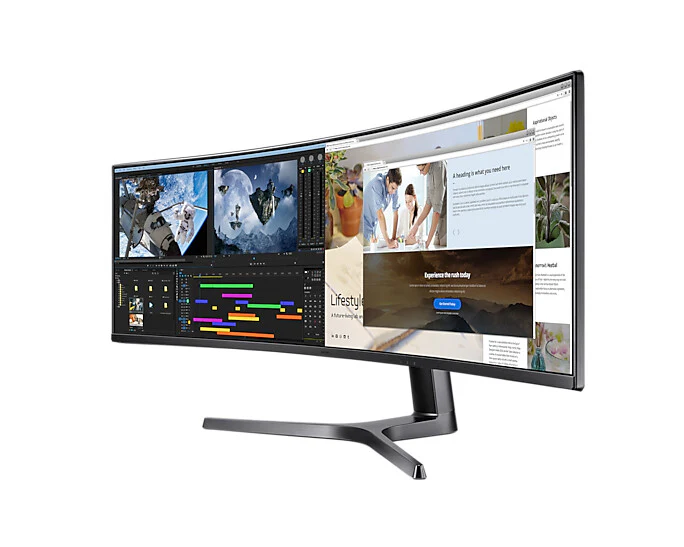 Samsung Odyssey RG90S computer monitor 124 cm (48.8") 5120 x 1440 pixels 4K Ultra HD LCD Black - Image 25