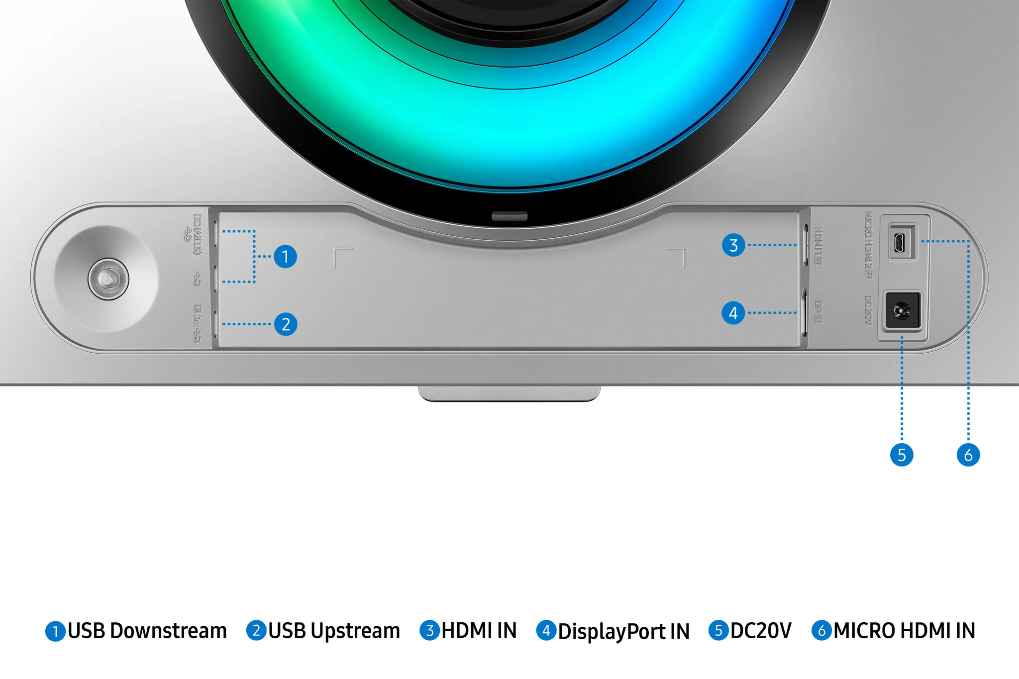 Samsung Odyssey S49CG934SU computer monitor 124.5 cm (49") 5120 x 1440 pixels DQHD OLED Silver - Image 20