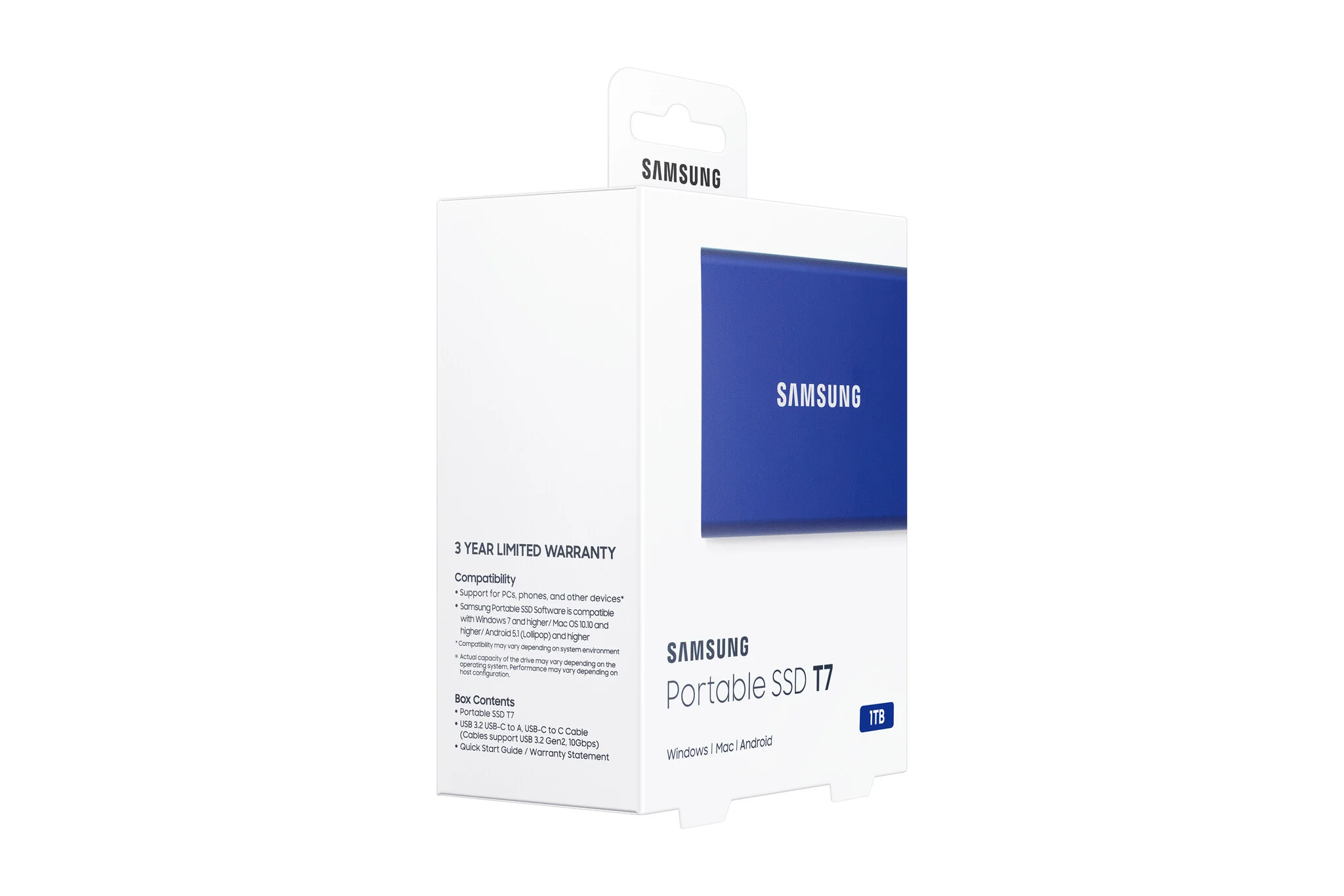 Samsung Portable SSD T7 in Blue - 1 TB - Image 10