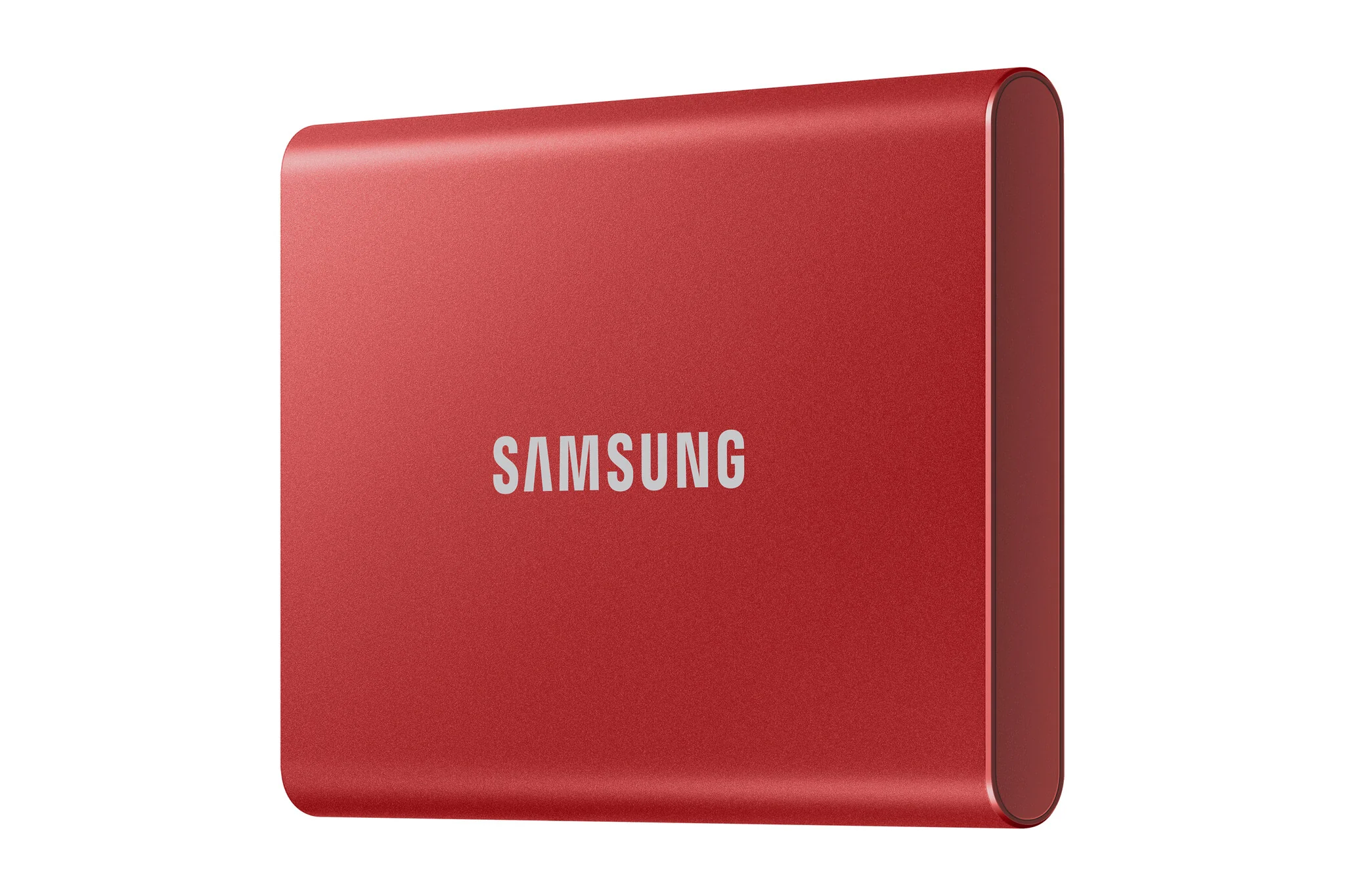Samsung T7 1 TB Portable SSD in Red - Image 3