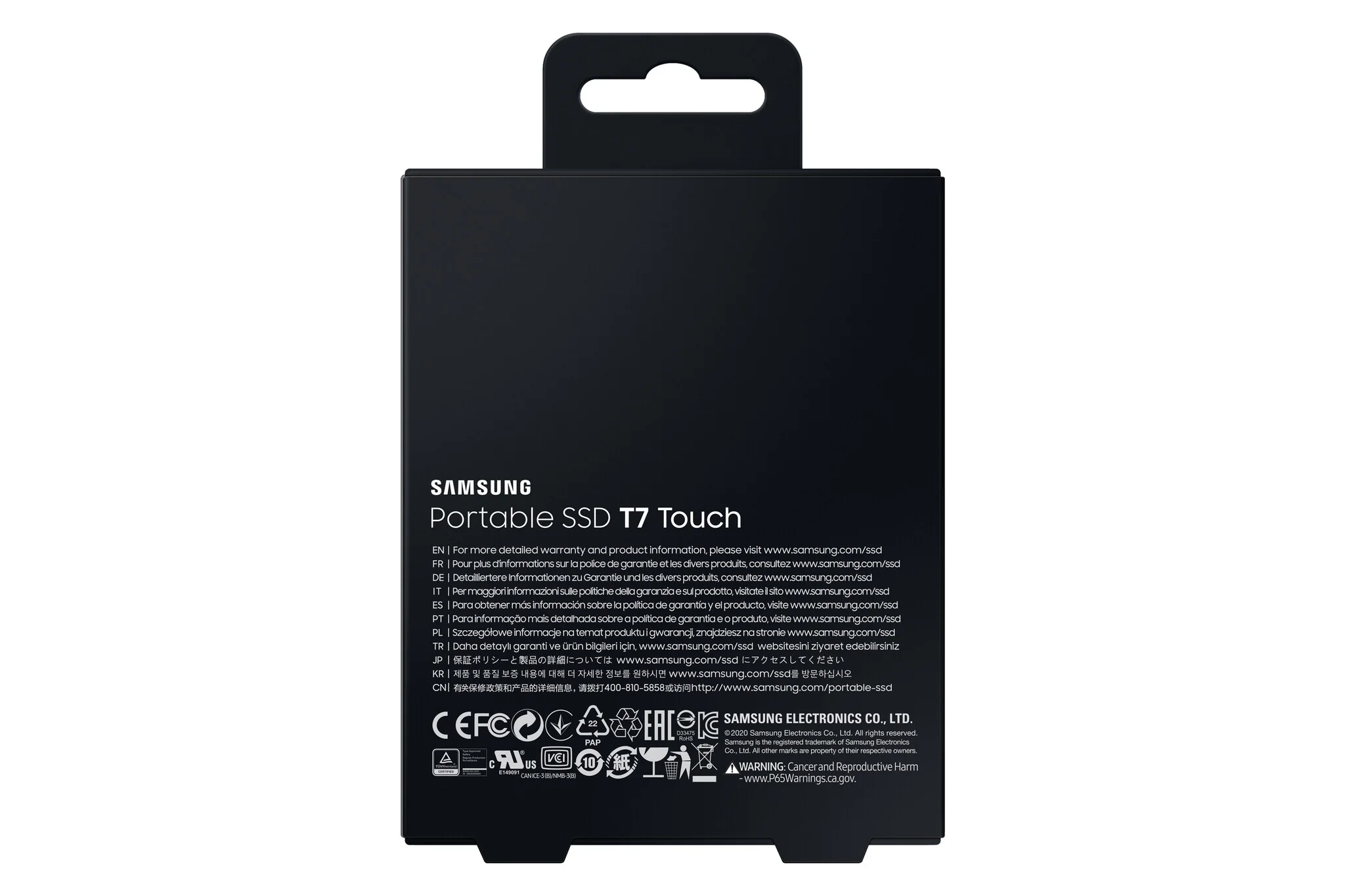 Samsung Portable SSD T7 Touch in Black - 1TB - Image 15
