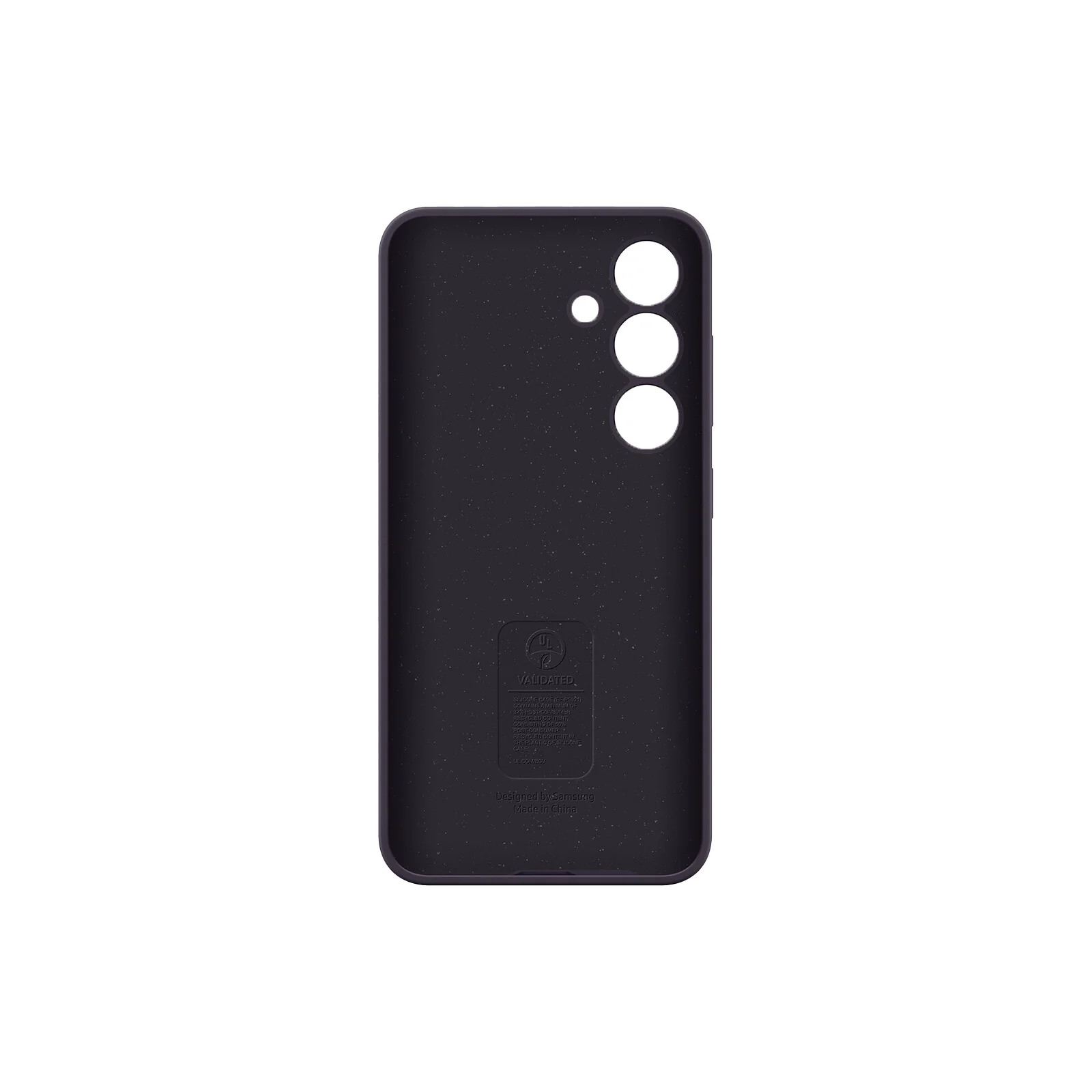 Samsung Silicone Case for Galaxy S24 in Dark Violet - Image 3