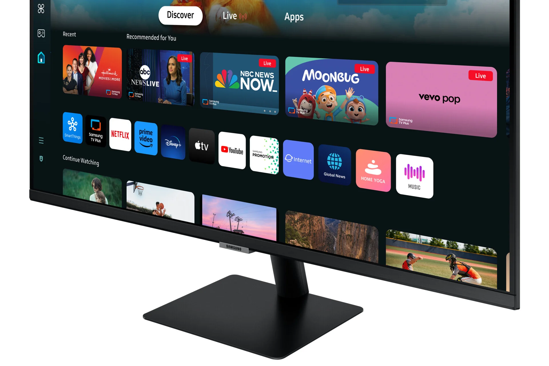 Samsung Smart Monitor M5 -  68.6 cm (27") - 1920 x 1080 pixels Full HD LED Monitor - Image 9