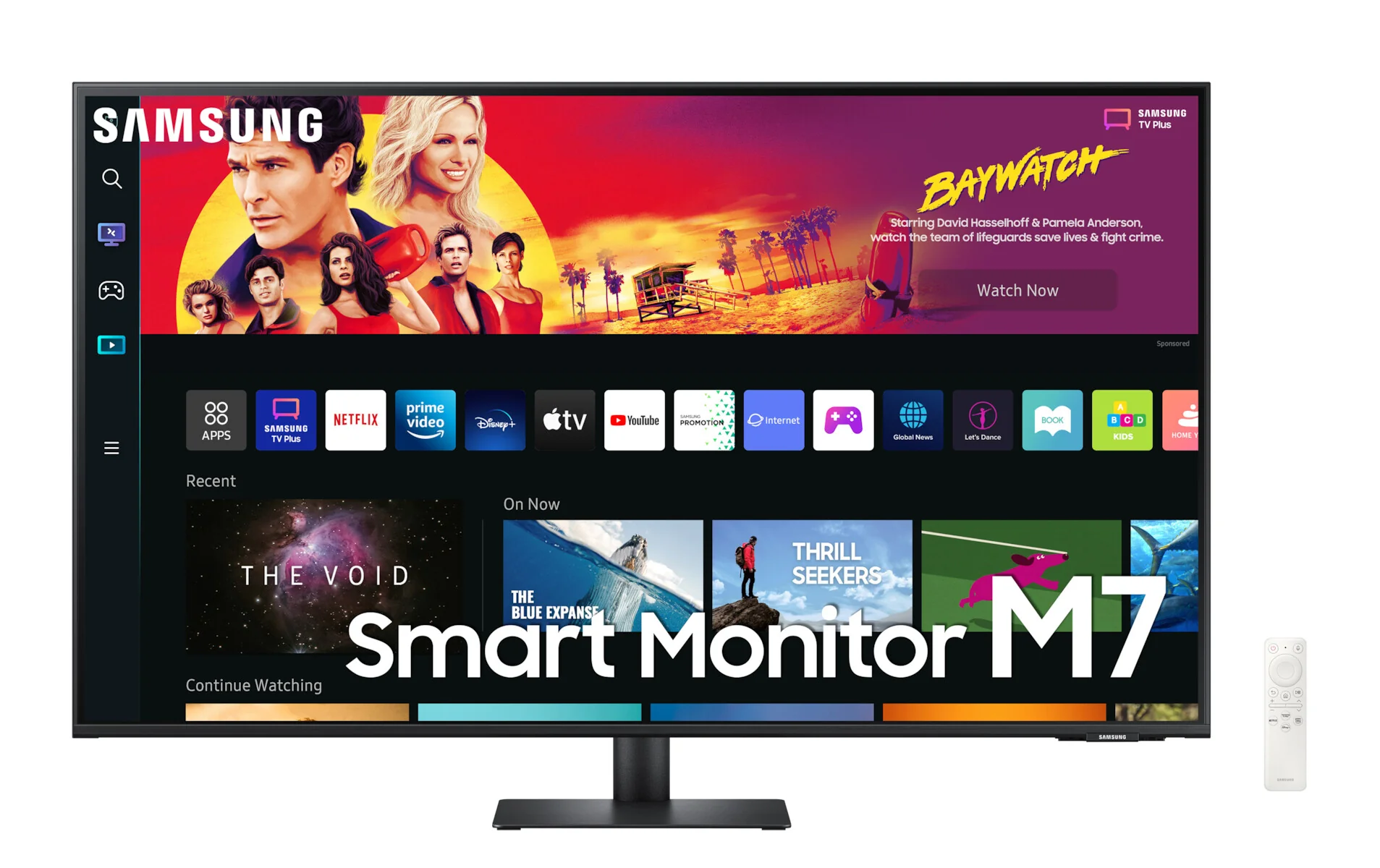 Samsung Smart Monitor M7 - 109.2 cm (43") - 3840 x 2160 pixels 4K Ultra HD LED Monitor