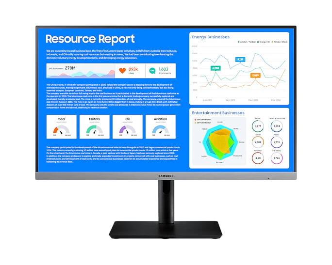 Samsung SR65 computer monitor 61 cm (24") 1920 x 1080 pixels Full HD LED - Image 21