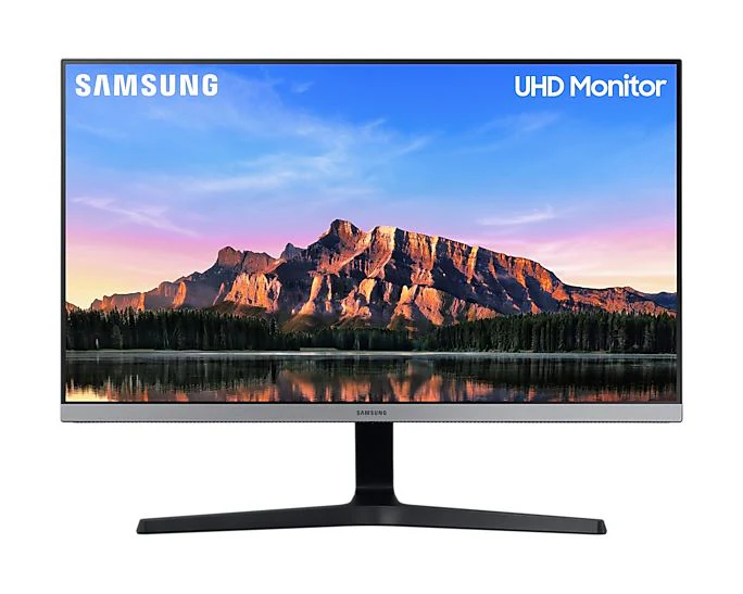 Samsung U28R550UQR 71.1 cm (28") 3840 x 2160 pixels 4K Ultra HD LED Blue, Grey Monitor