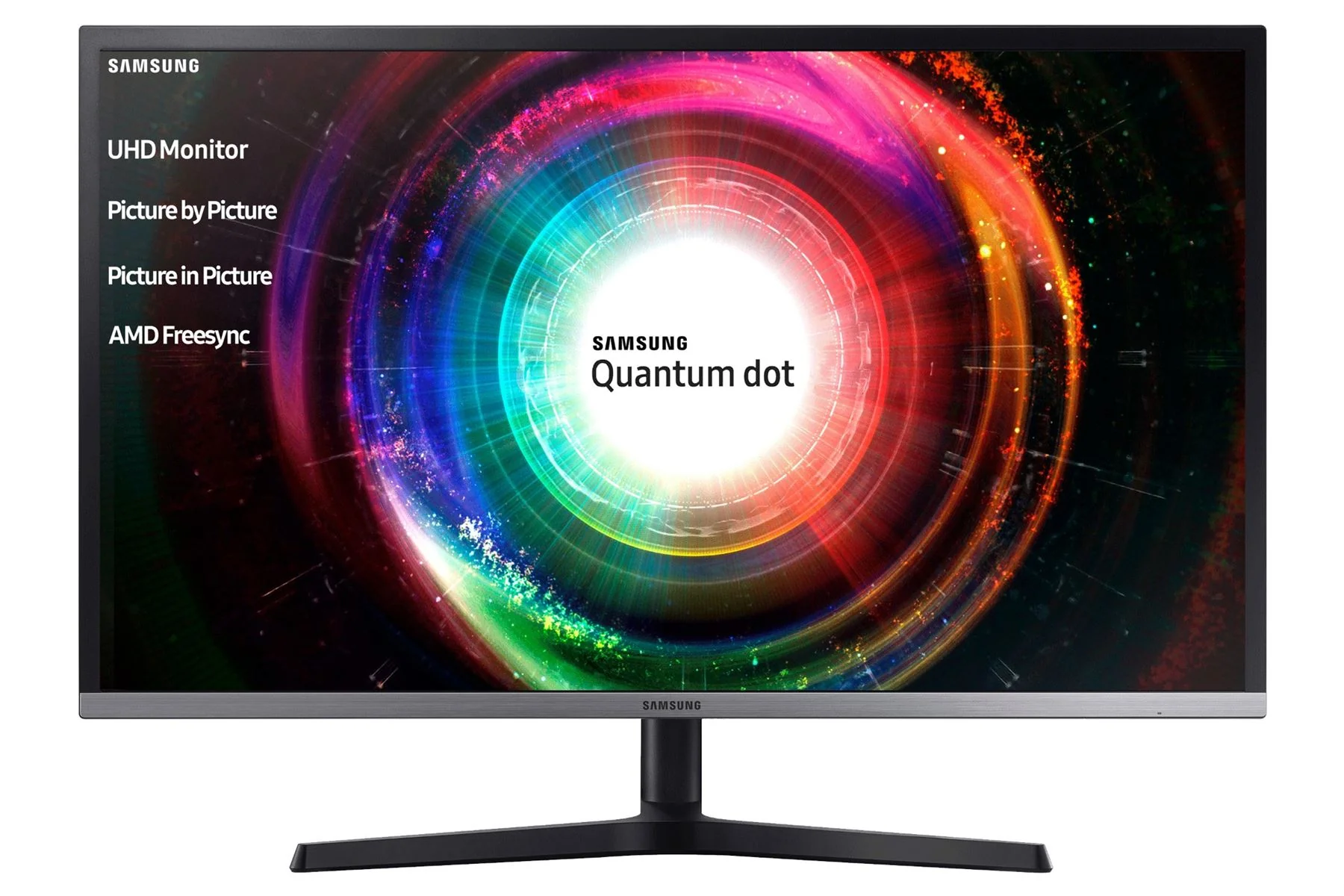 Samsung U32H850UMU 80 cm (31.5") 3840 x 2160 pixels 4K Ultra HD LED Black, Silver Monitor