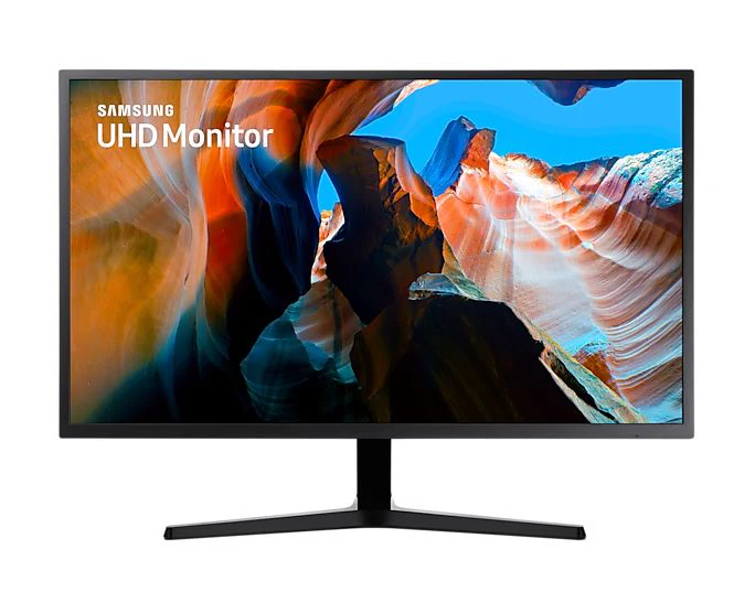 Samsung U32J590UQR 80 cm (31.5") 3840 x 2160 pixels 4K Ultra HD LCD Blue, Grey Monitor