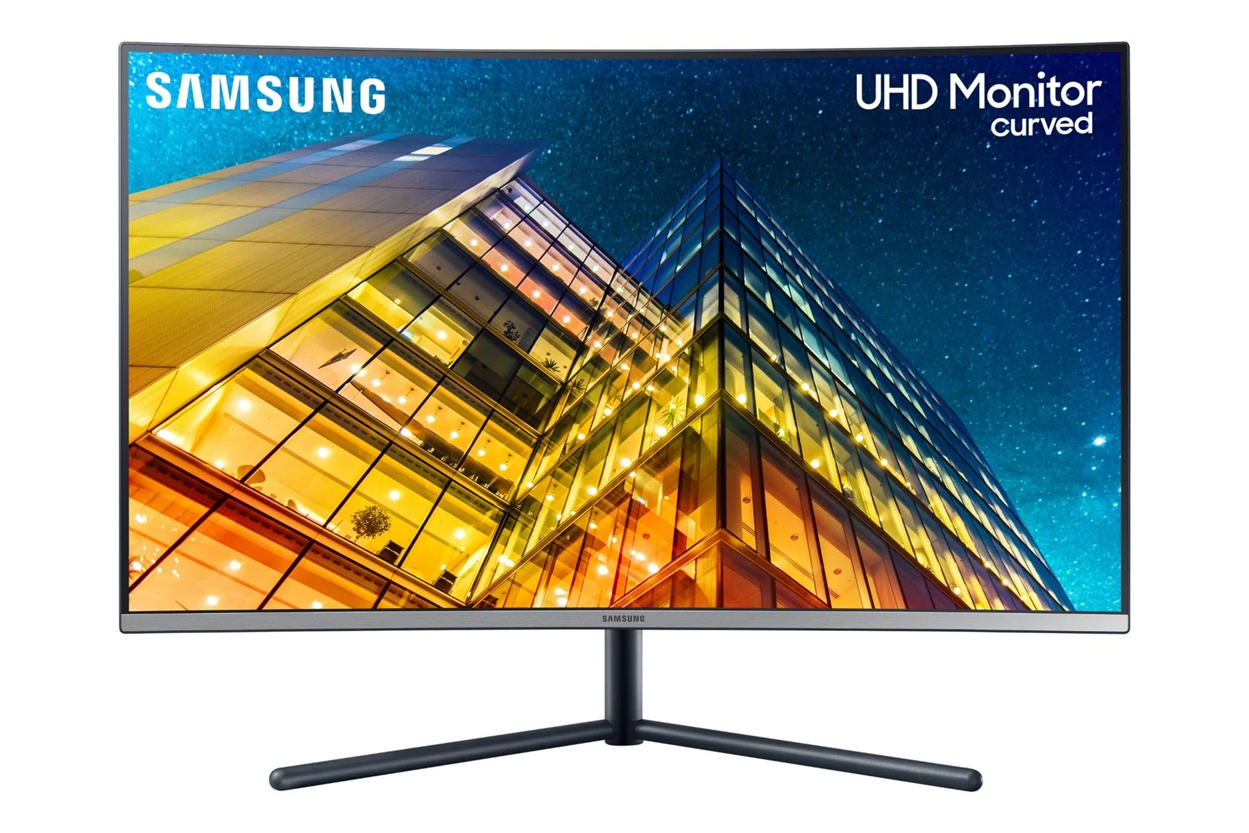 Samsung U32R590CWU 80 cm (31.5") 3840 x 2160 pixels 4K Ultra HD Black Monitor