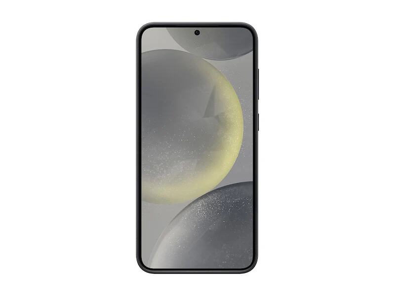 Samsung Vegan Leather Case for Galaxy S24+ in Black - Image 2