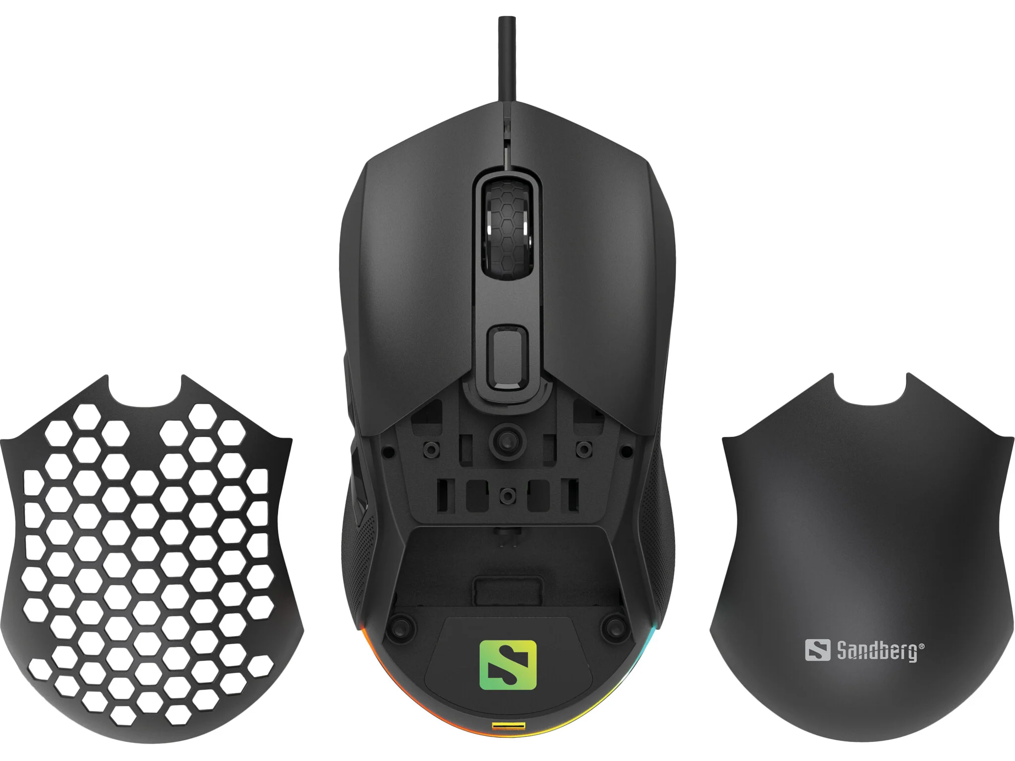 Sandberg FlexCover 6D - Wired USB Gaming Mouse - 12,800 DPI - Image 4
