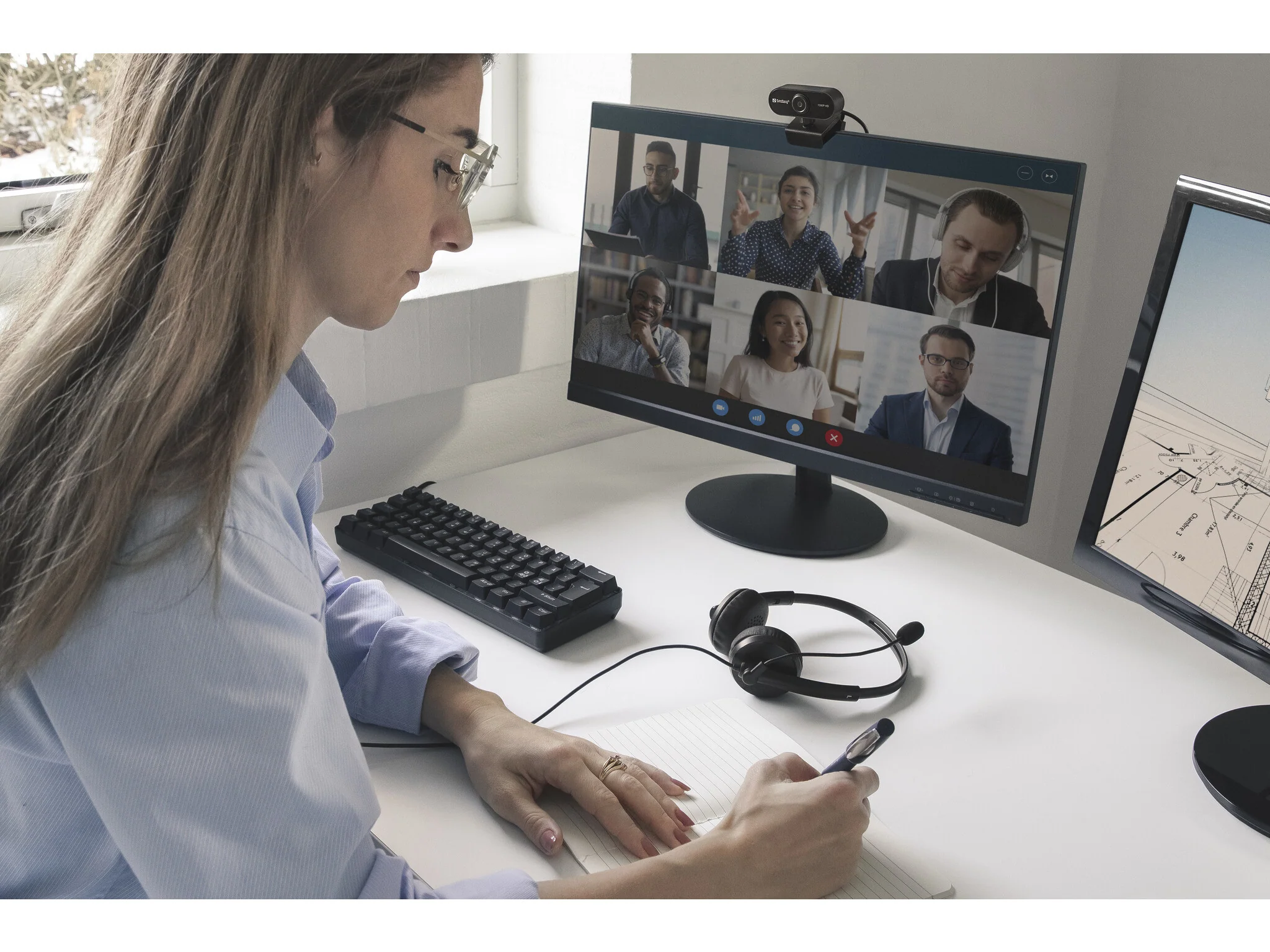 Sandberg Flex - 1080p HD USB Webcam - Image 4