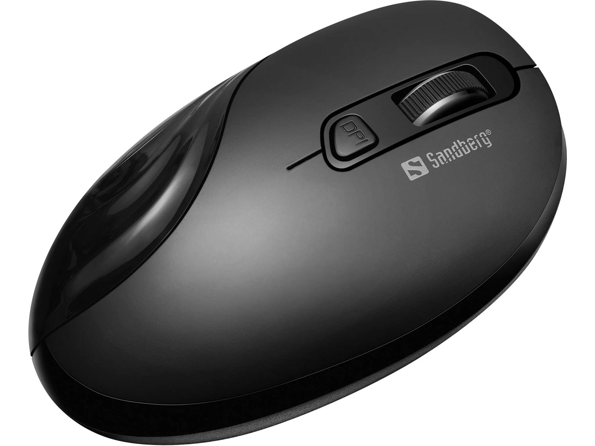 Sandberg - RF Wireless Mouse in Black - 1,600 DPI - Image 2