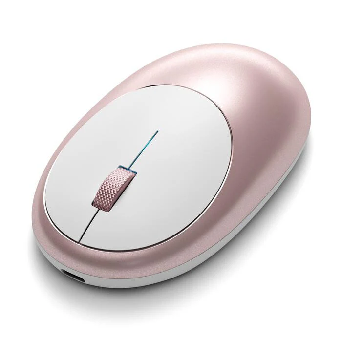 Satechi M1 - Bluetooth Optical Office Mouse in Rose Gold - Image 4
