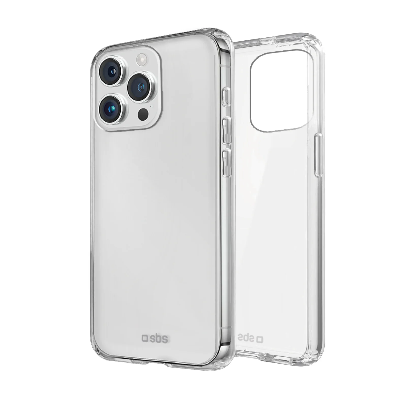 SBS Skinny mobile phone case for iPhone 15 Pro in Transparent - Image 2