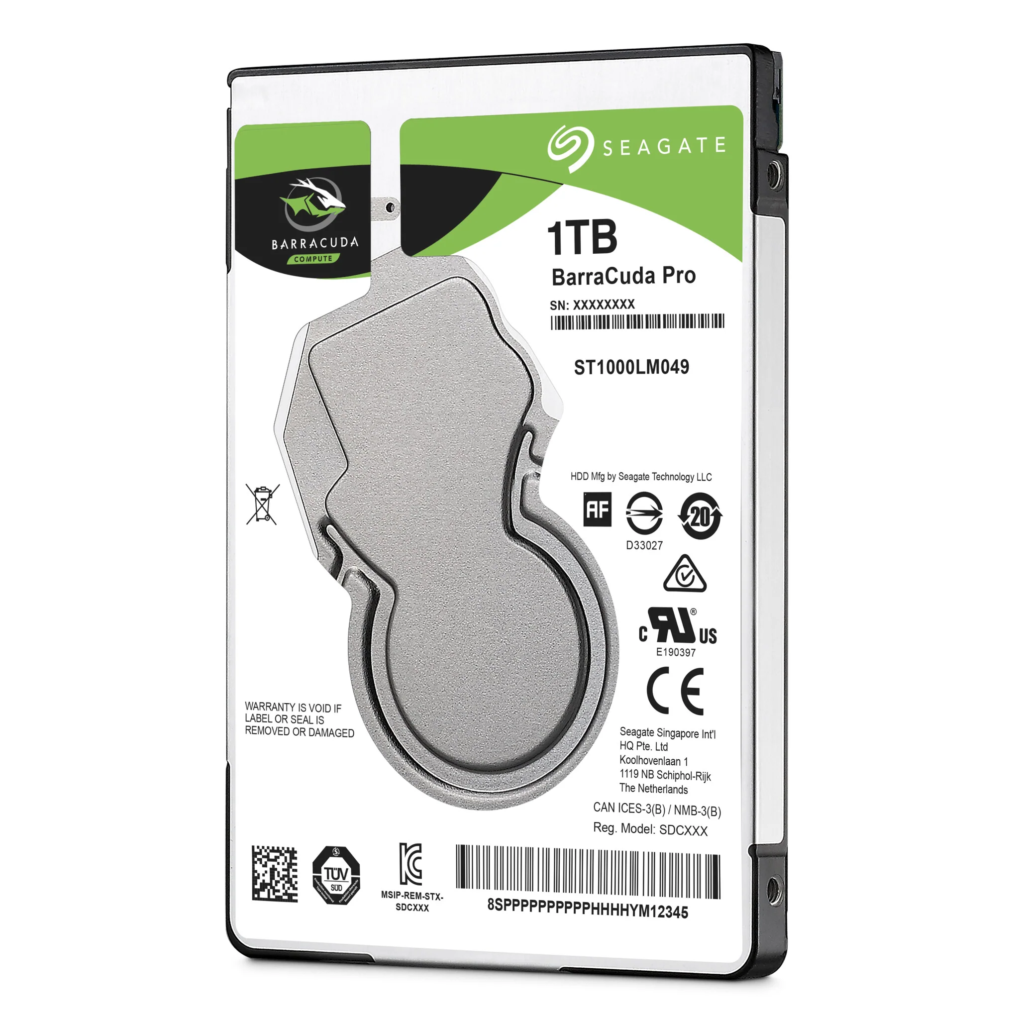 Seagate Barracuda Pro - 7.2K RPM Serial ATA III 2.5" HDD - 1 TB - Image 2