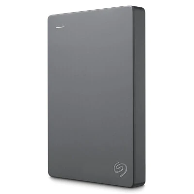 Seagate Basic - USB Type-C External HDD in Silver - 4 TB