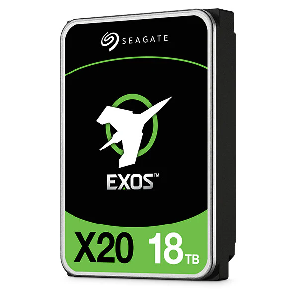 Seagate Enterprise Exos X20 - 7.2K RPM SAS 3.5" HDD - 18 TB - Image 2