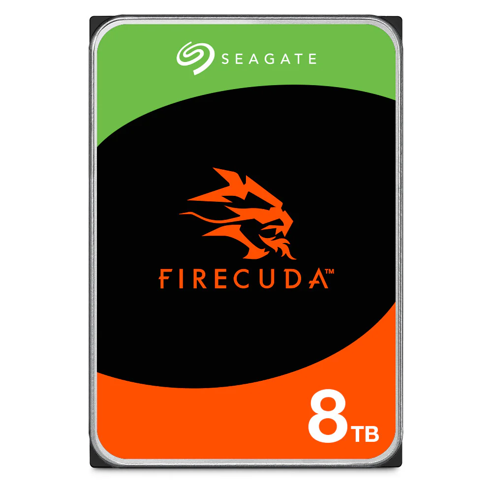 Seagate FireCuda - 7.2K RPM Serial ATA III 3.5" HDD - 8 TB
