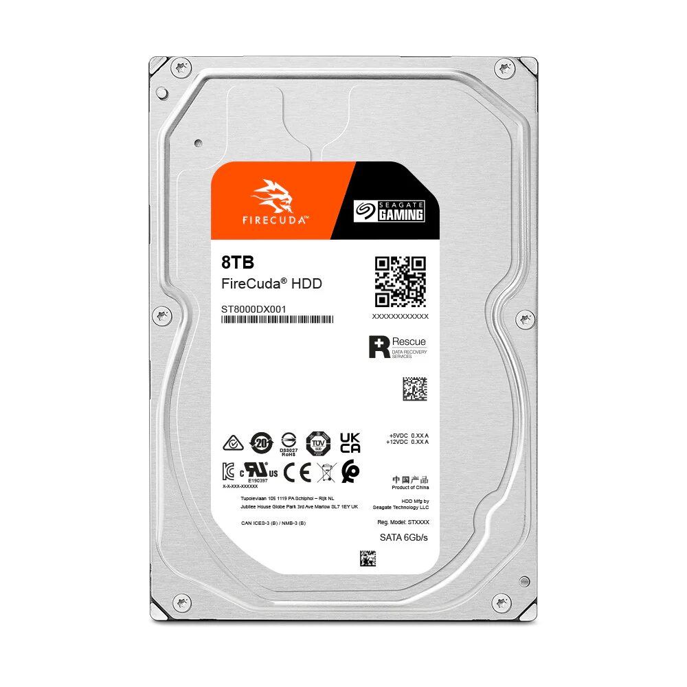Seagate FireCuda - 7.2K RPM Serial ATA III 3.5" HDD - 8 TB - Image 4