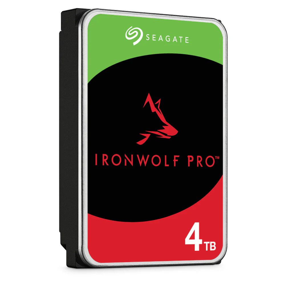 Seagate IronWolf Pro 4 Pack - Serial ATA III 3.5" Internal hard drive - 4 TB - Image 3