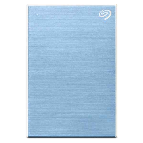 Seagate One Touch - External Hard Drive in Light Blue - 5 TB