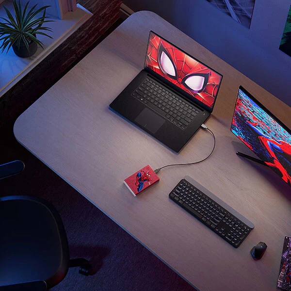 Seagate Spider-Man Special Edition FireCuda External Hard Drive - 2 TB - Image 4