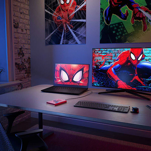 Seagate Spider-Man Special Edition FireCuda External Hard Drive - 2 TB - Image 5