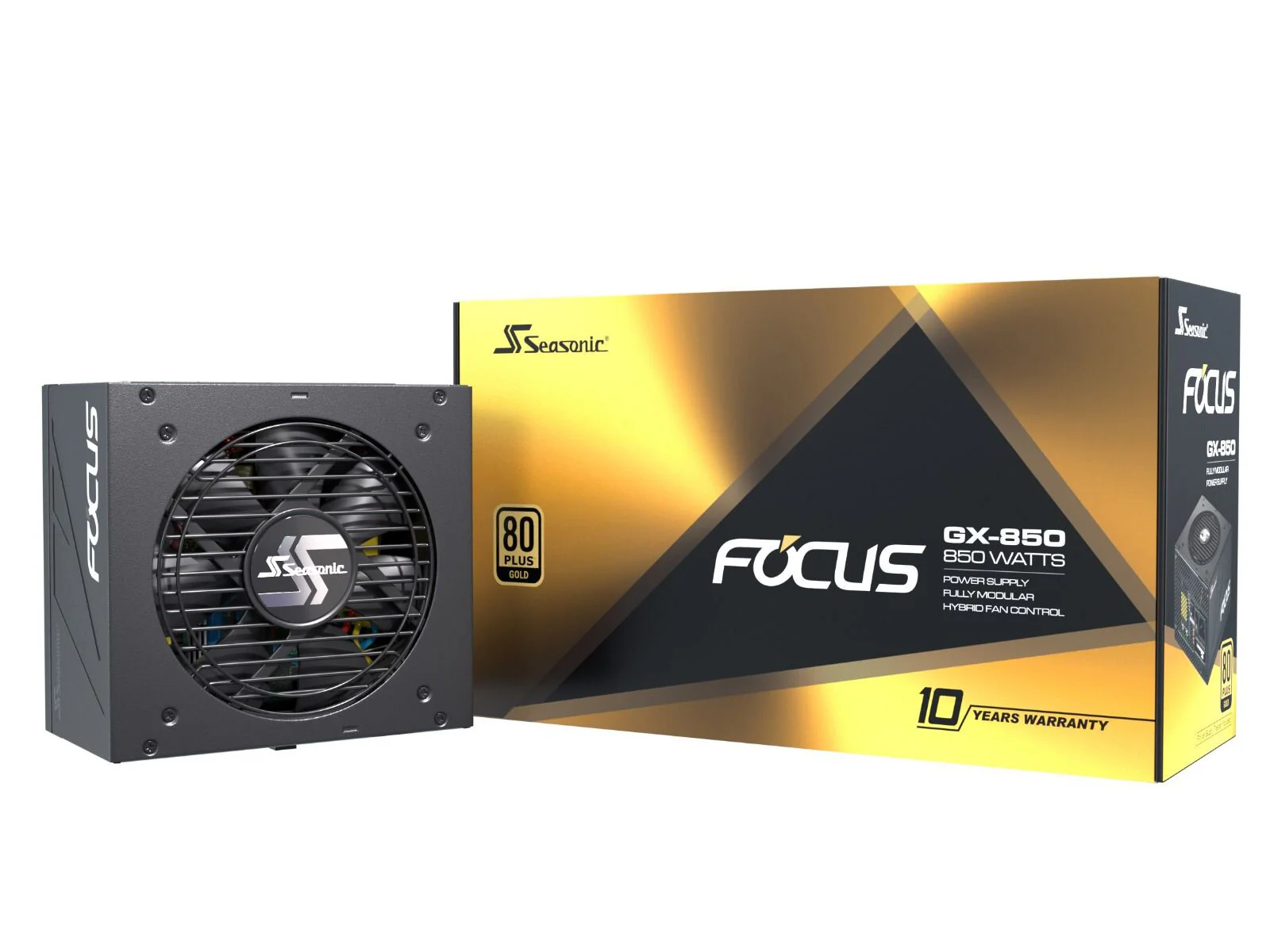 Seasonic FOCUS GX - 850W 80+ Gold Fully Modular Power Supply Unit - Image 11