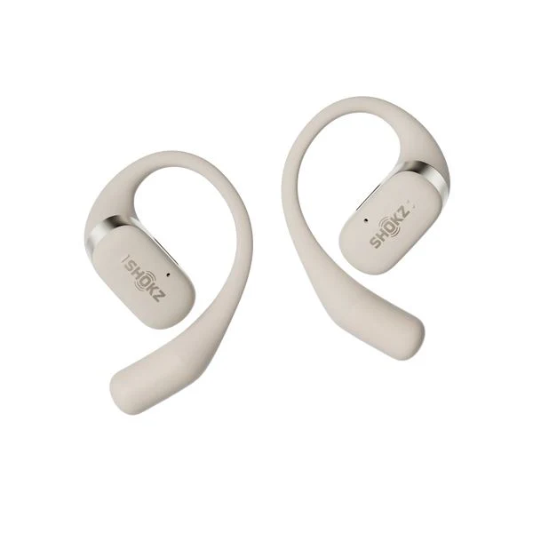 SHOKZ OpenFit Headphones Wireless Ear-hook Music Bluetooth White